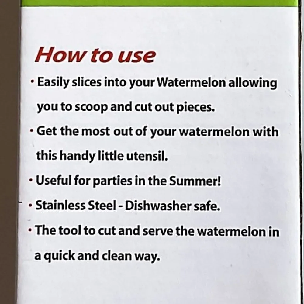 NEW WATERMELON SLICER SERVER ORANGE PEELER